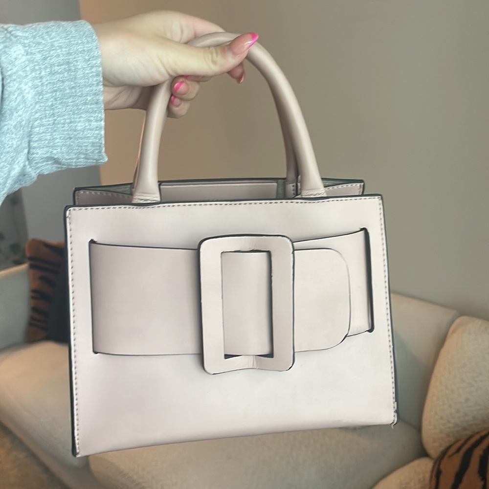 Pink Buckle Purse